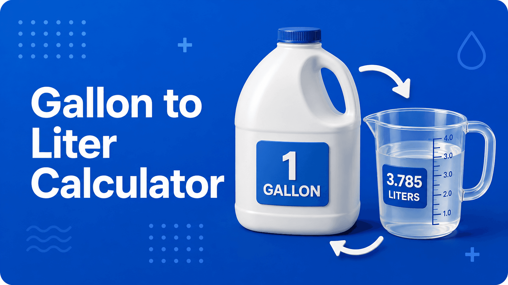 Gallon to Liter Calculator