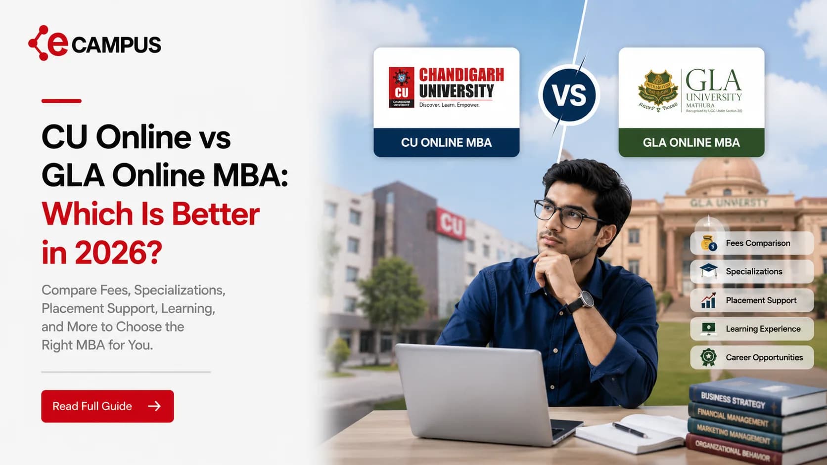 CU Online vs GLA Online MBA: Which Is Better in 2026?