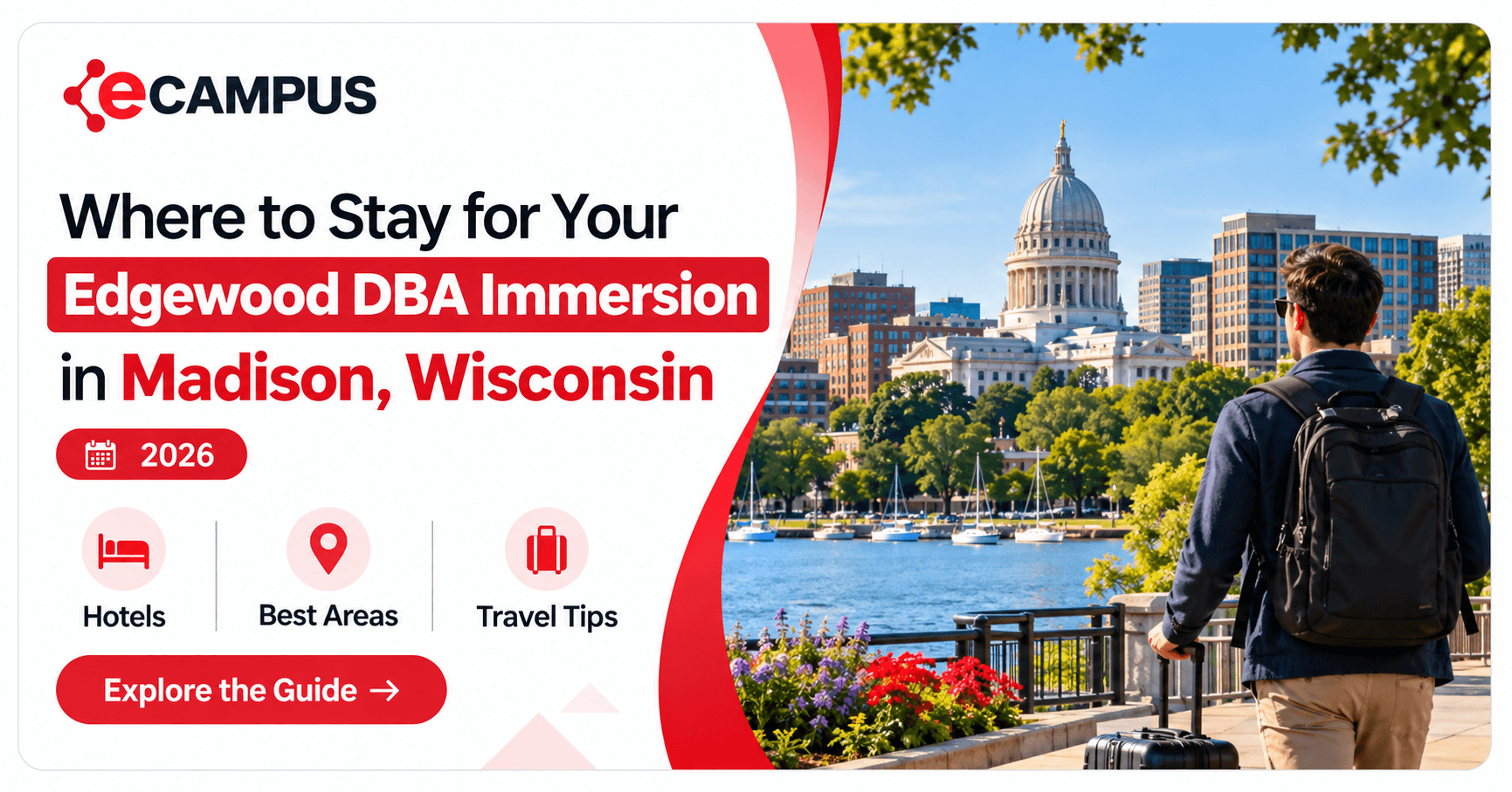 Where to Stay for Your Edgewood DBA Immersion in Madison, Wisconsin